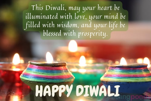 Best and heartiest happy Diwali wish message image